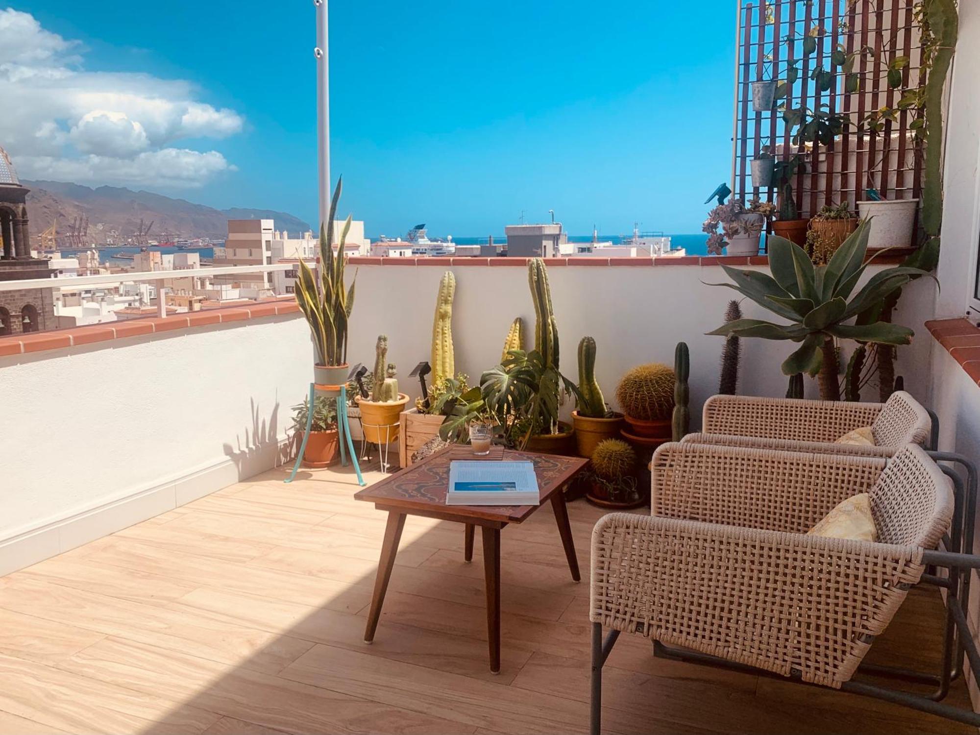 Atico Con Terraza, Vistas Panoramicas Y Parking Διαμέρισμα Σάντα Κρουζ Τενερίφης Εξωτερικό φωτογραφία