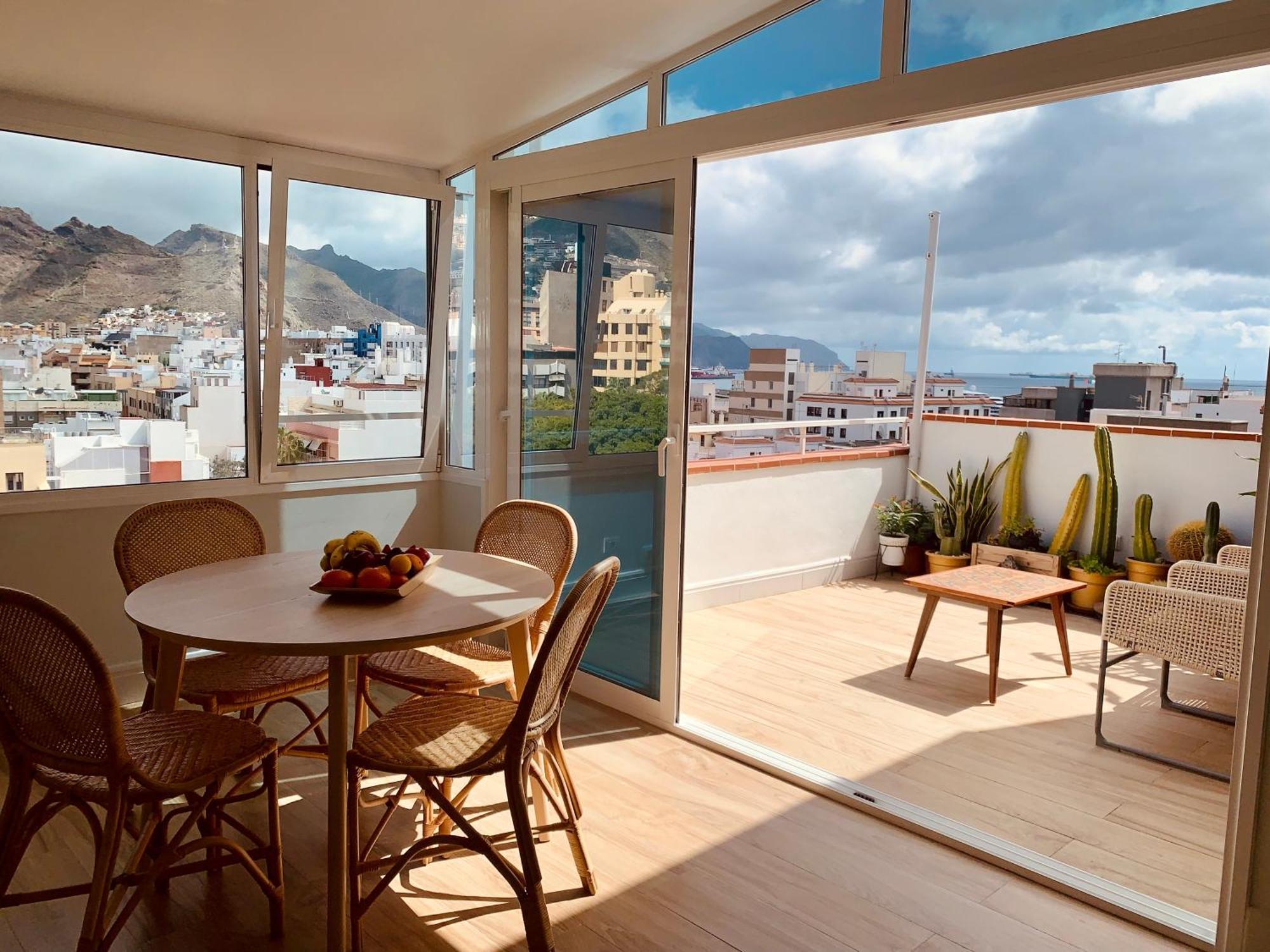 Atico Con Terraza, Vistas Panoramicas Y Parking Διαμέρισμα Σάντα Κρουζ Τενερίφης Εξωτερικό φωτογραφία